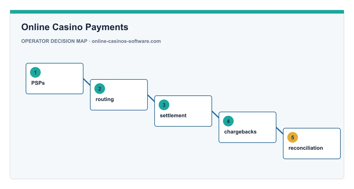 Decision map for Online Casino Payments